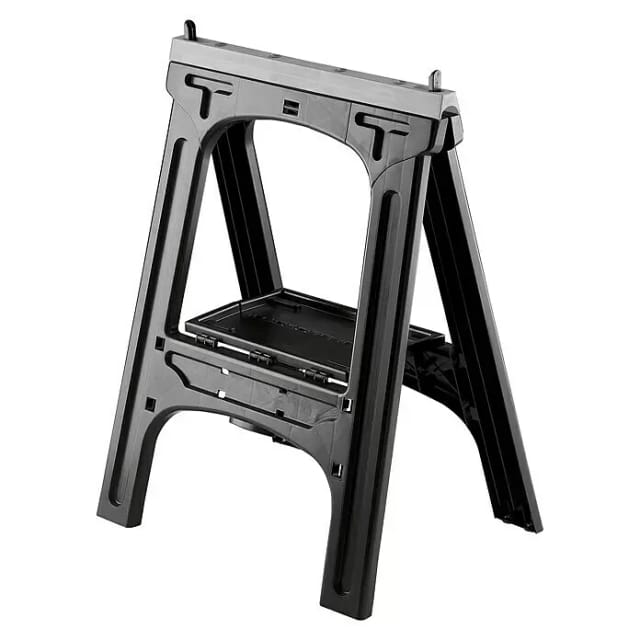 Westfalia Kunststoff Allzweckbock 2er Set Tragkraft 300 kg Grau