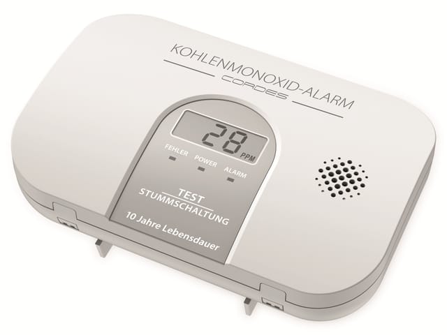 Westfalia Kohlenmonoxidmelder CC-4.100 mit LED-Display WeiSS
