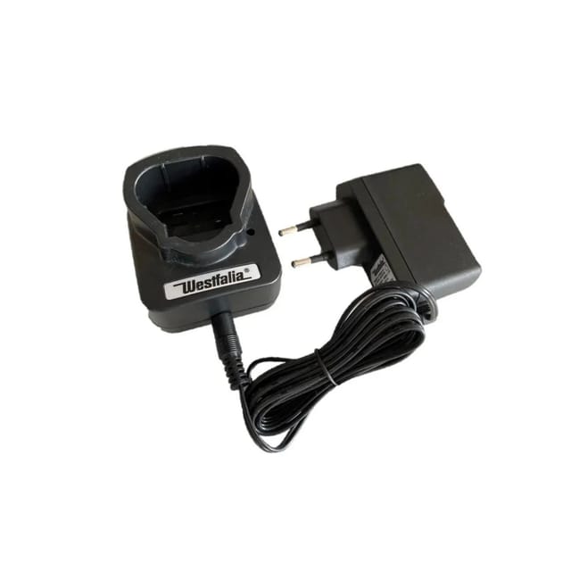Westfalia LadegerÄT 10,8 Volt Schwarz Kunststoff