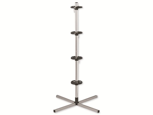 Westfalia Felgenbaum für Reifen Bis Ø 295 mm Metall Schwarz