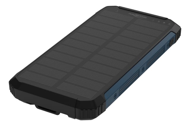 Westfalia Outdoor Powerbank PB212 W LED Schwarz Kunststoff