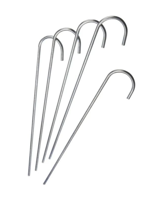 Westfalia Bodenanker XL Metall Silber 50 cm