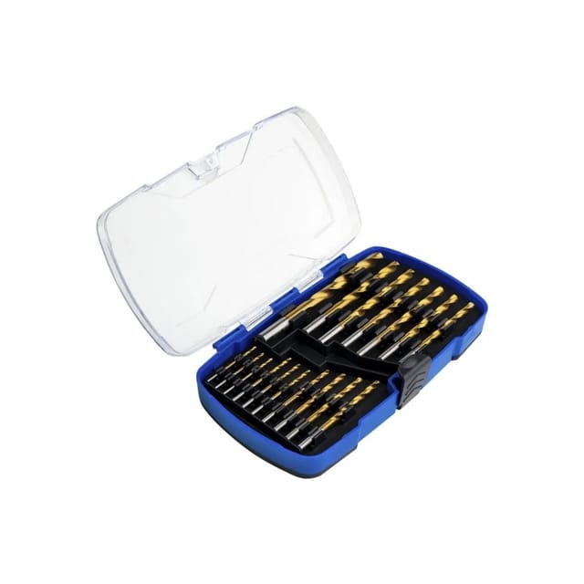 Westfalia Titan HSS-Bohrer-Set 17 Teile 1,5 - 8 mm