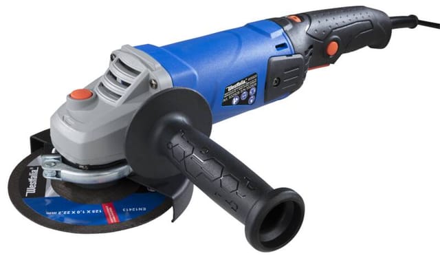 Westfalia Winkelschleifer WS920 125 mm Kunststoff Blau