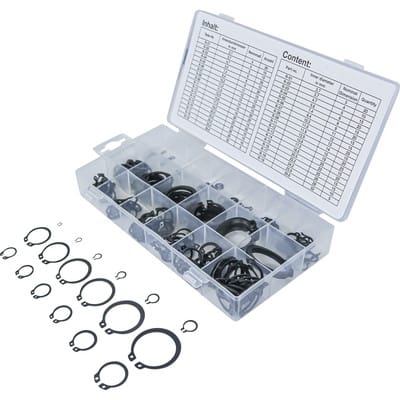 Westfalia -Seegering-Set 300 Teile Ø 3-32 mm Edelstahl