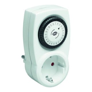 REV Analoge Tages-Zeitschaltuhr 230V 3500W 24 Std