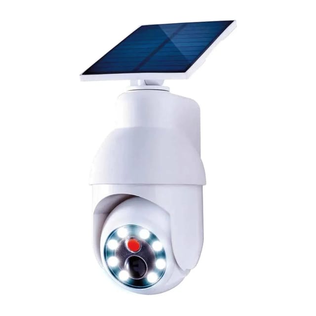 Westfalia Panta Trio Solar LED AuSSEnleuchte WeiSS mit Bewegungssensor