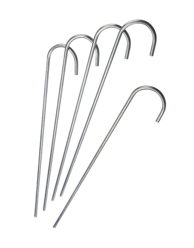 Westfalia Bodenanker XXL Metall Silber 75 cm