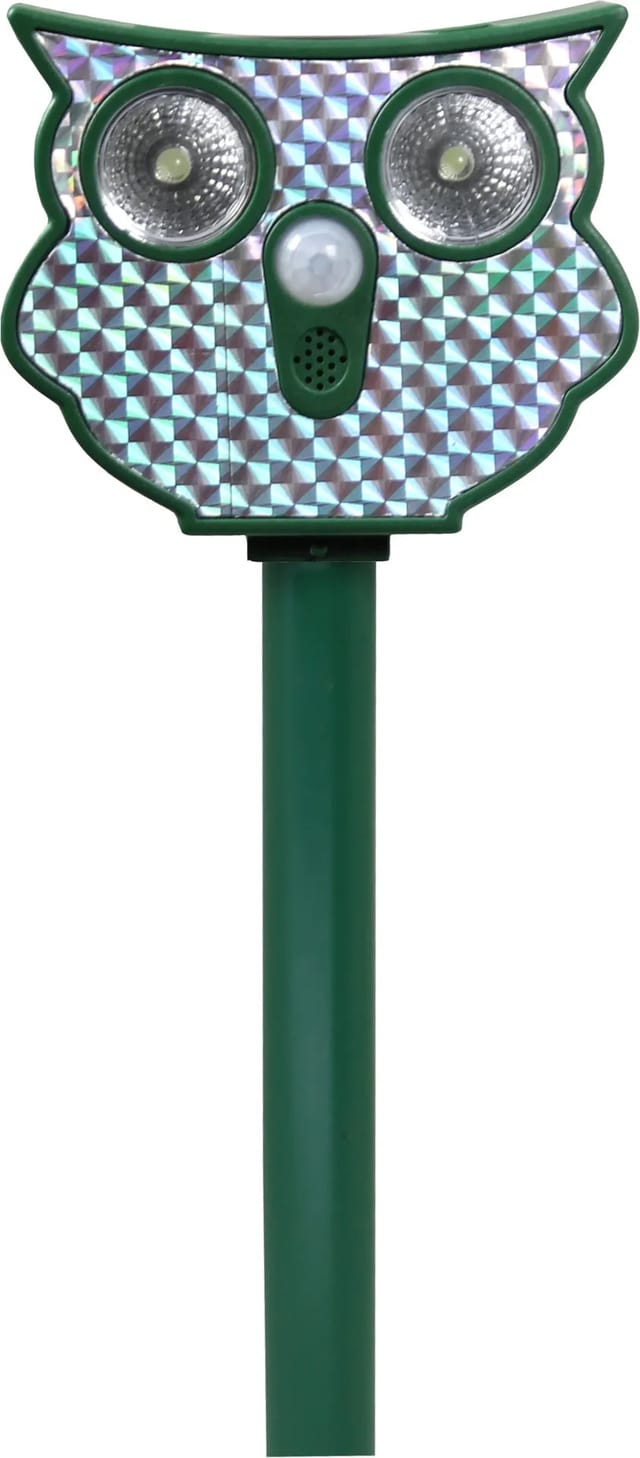 Westfalia Solar-Ultraschall-Tierschreck Eule Kunststoff