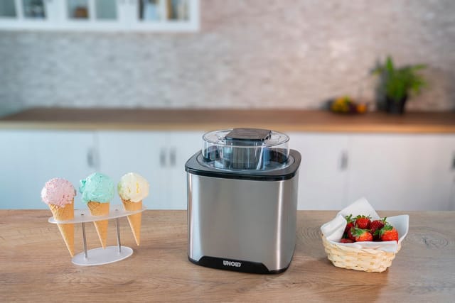 Westfalia Eismaschine Gelato Silber Metall 1,5,