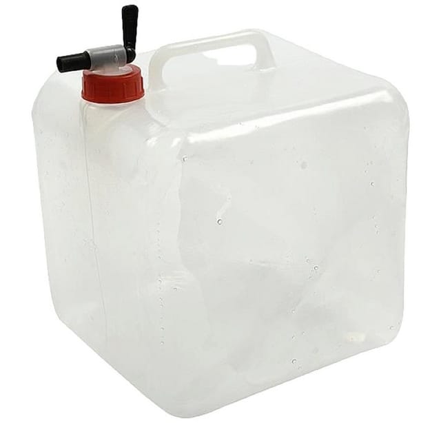 Westfalia Faltkanister 20 Liter WeiSS Kunststoff