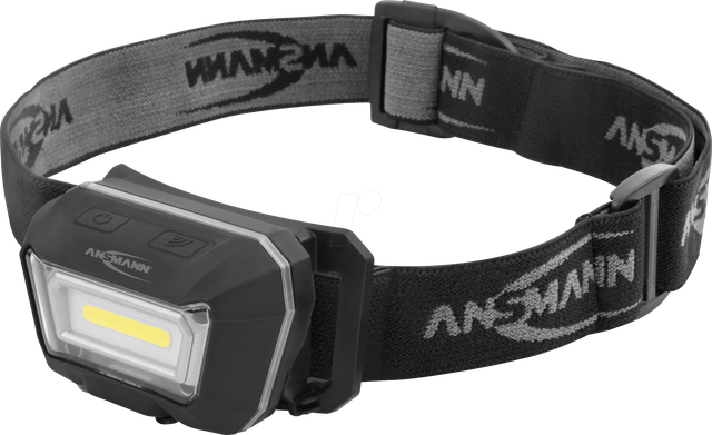 Westfalia LED Sensor-Kopfleuchte mit Akku IP65 Schwarz Kunststoff