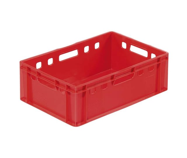 Westfalia EurofleischbehÄLter E2 60 X 40 X 20 cm Rot aus Kunststoff