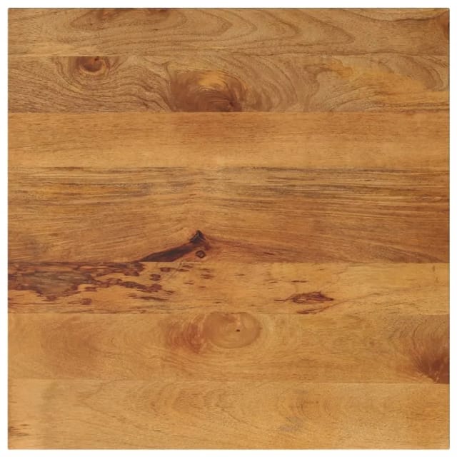 vidaXL Tischplatte 80x80x3,8 cm Quadratisch Massivholz Mango 371675