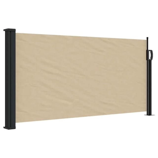 vidaXL Seitenmarkise Ausziehbar Beige 100x300 cm 4004270
