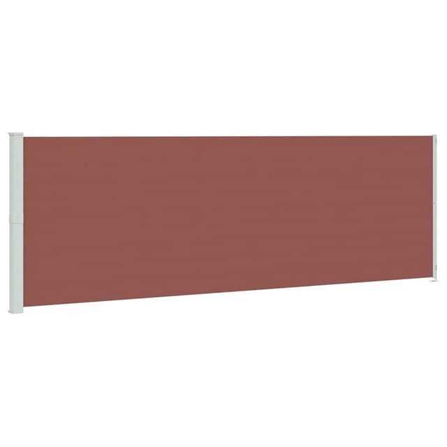 vidaXL Seitenmarkise Ausziehbar 200x600 cm Braun 317975