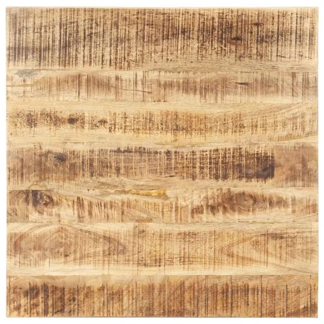 vidaXL Tischplatte Massivholz Mango 25-27 mm 60x60 cm 286020