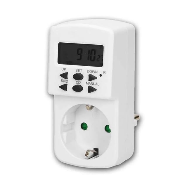 world-trading-net 24h TagesZeitschaltuhr Mini Digital Max 1800W 230V