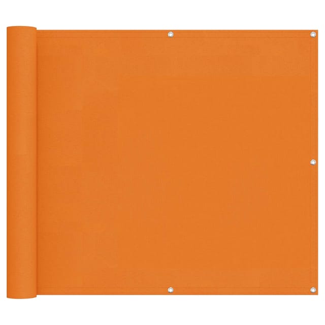 vidaXL Balkonsichtschutz Orange 100 x 200 cm Oxford-Stoff 42030829