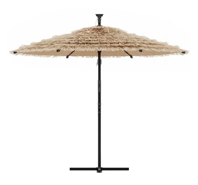 vidaXL Sonnenschirm mit Stahlmast Braun 290x290x238 cm 4005082