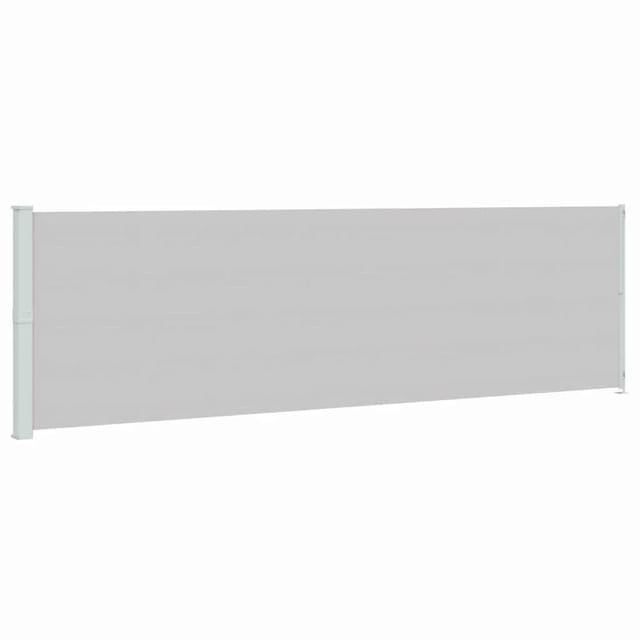 vidaXL Seitenmarkise Ausziehbar 180x600 cm Grau 317968