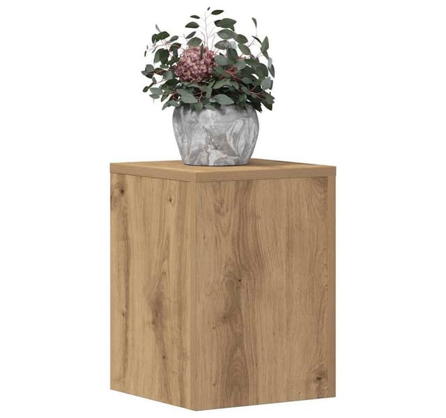 vidaXL Pflanzenständer 2 Stk Artisan-Eiche 25x25x35 cm Holzwerkstoff 852914