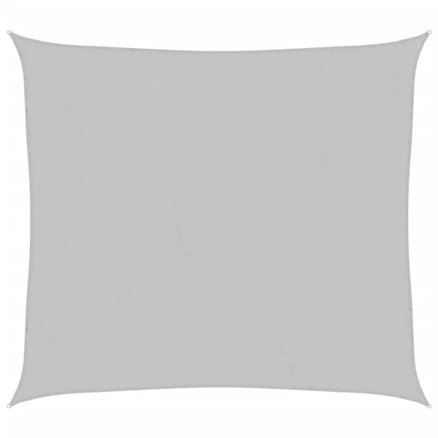 vidaXL Sonnensegel Hellgrau 3x2,5 m 100% Polyester Oxford 4000540