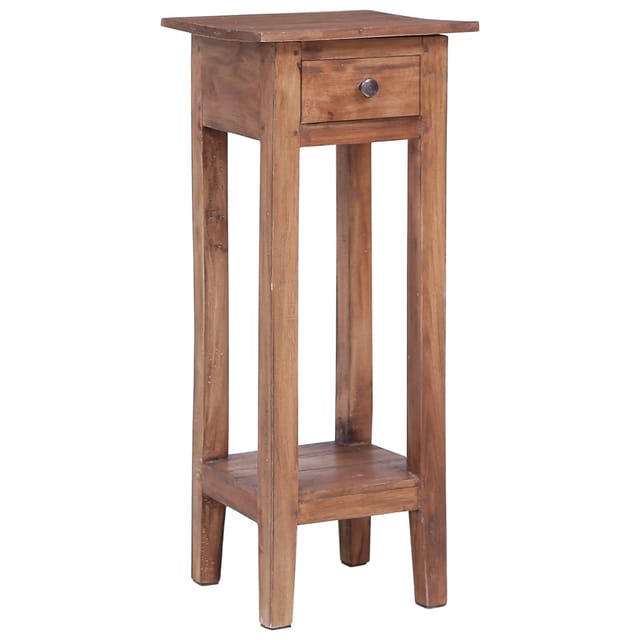 vidaXL Blumenständer 30x30x75 cm Altholz Massiv 283923