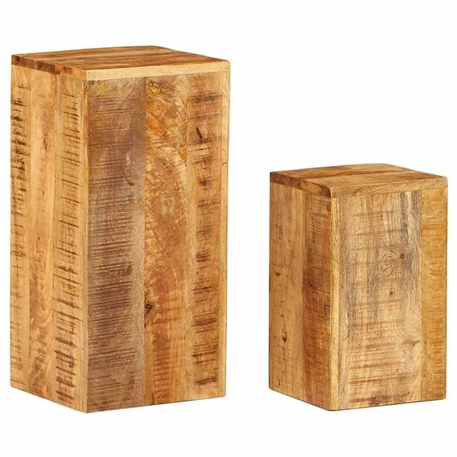 vidaXL Pflanzenständer 2 Stk Massivholz Mango 320804