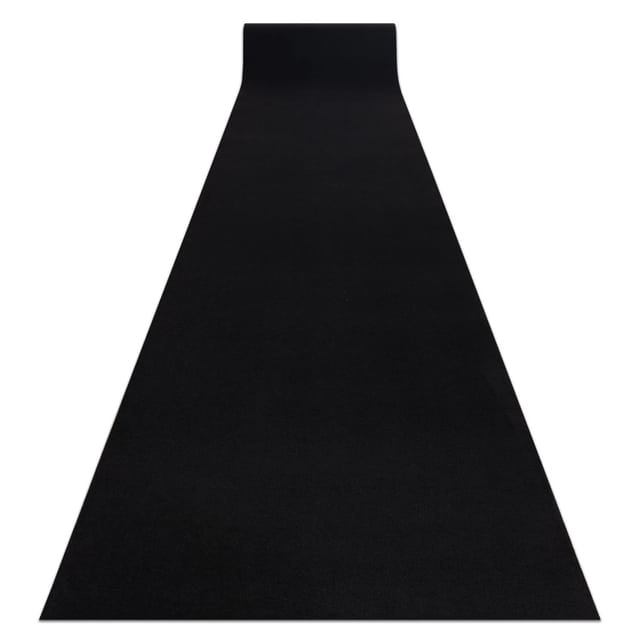 RugsX Läufer Antirutsch Rumba VG16351 Schwarz 60cm 430cm
