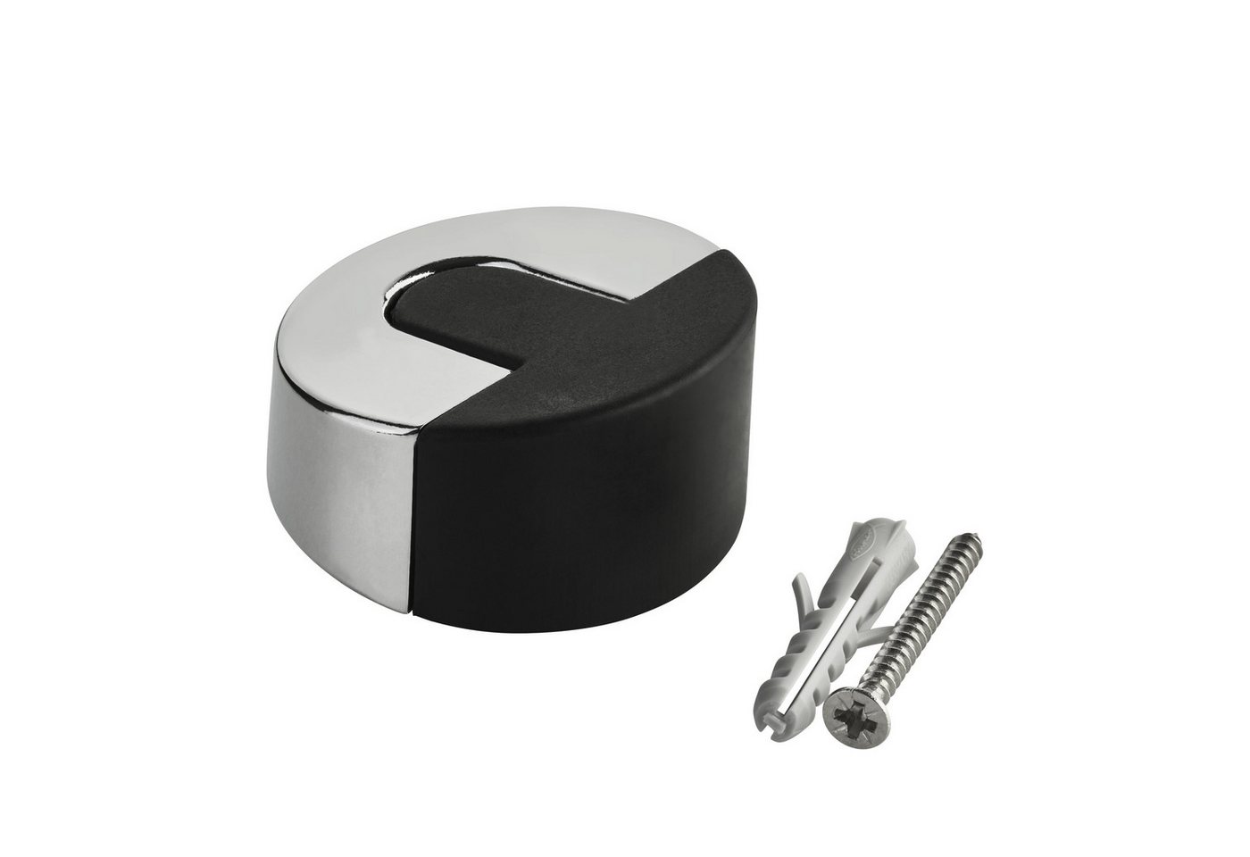 SOTECH Türstopper JEAN Ø45 Chrom Poliert Bodenmontage