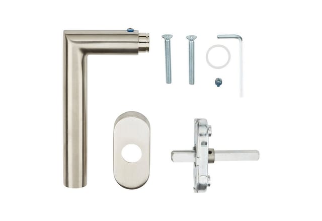 SOTECH Fenstergriff WILMA Edelstahl mit Befestigungsmaterial