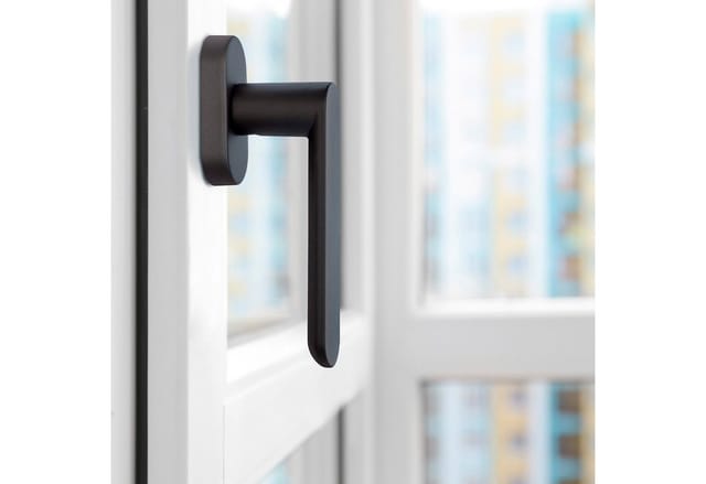 SOTECH Fenstergriff SAM Anthrazit mit Befestigungsmaterial