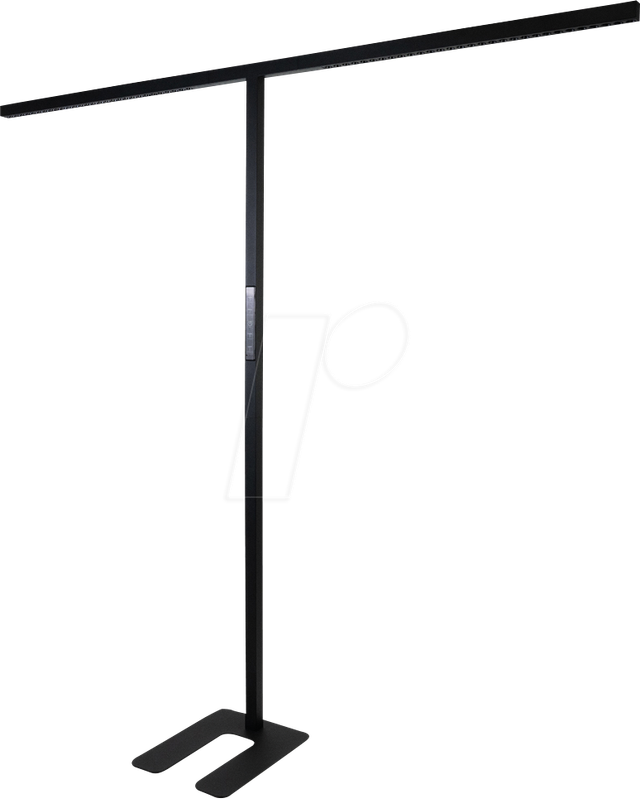LUXULA LED Büro Stehleuchte 90W 4000K Neutralweiß Dimmbare Arbeitsplatzleuchte mit Touchsteuerung und UGR16 Schwarz