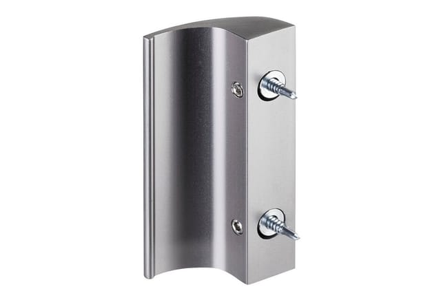 SOTECH Balkontürgriff SEJA II Edelstahloptik 85 x 40 x 20 mm BA 48 mm Aluminium Verdeckte Verschraubung
