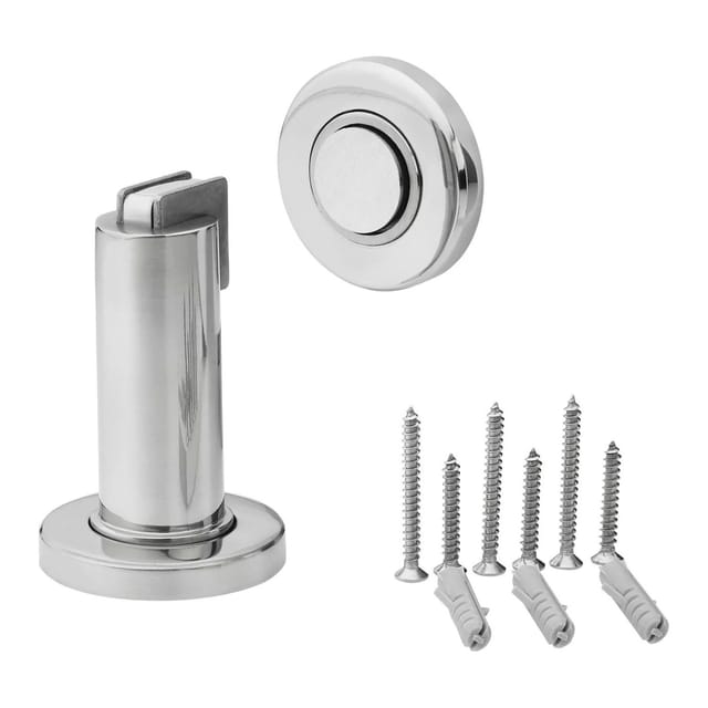 SOTECH Türfeststeller MAGNETO Ø30 Ø36 mm H 40 mm Edelstahl Glänzend Poliert