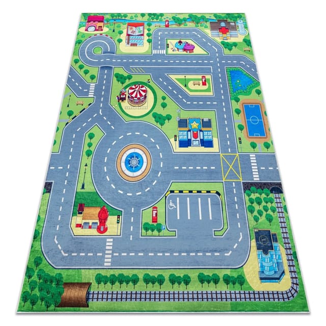 RugsX Teppich Bambino VG20940 Pastellgrün 140cm 200cm
