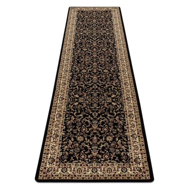 RugsX Teppich Royal VG14504 Schwarz 60cm 250cm
