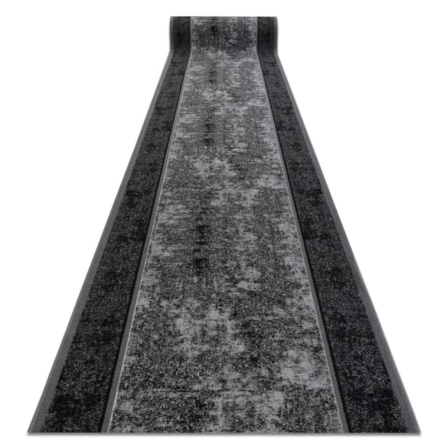RugsX Läufer Antirutsch Stark VG15388 Grau 80cm 330cm