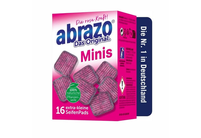abrazo Seifenpads Mini's 1 x 16 Stück Extra-Klein