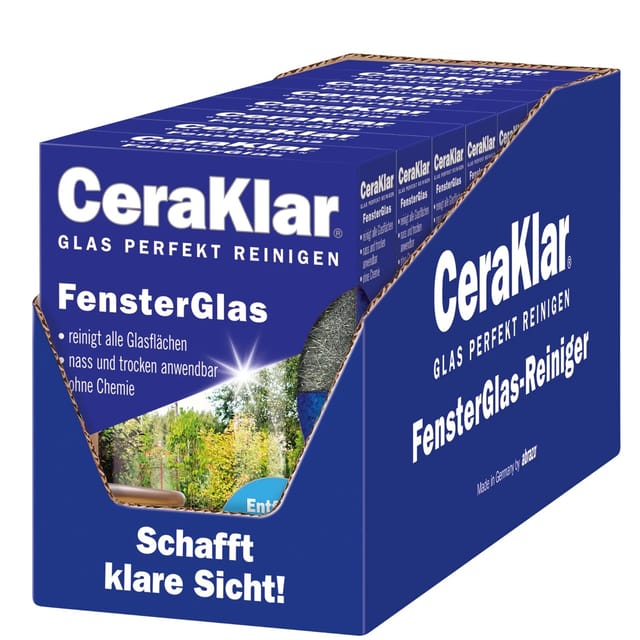 abrazo Schwämme CeraKlar FensterGlas 8 x 2 Stück