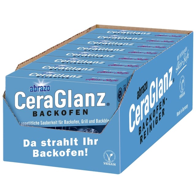 abrazo Schwämme CeraGlanz Backofen 8 x 2 Stück
