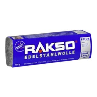 RAKSO Edelstahlwolle Banderole Sorte Fein 1 x 150g