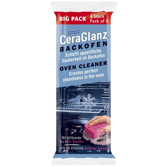 abrazo Schwämme CeraGlanz Backofen 1 x 4 Stück