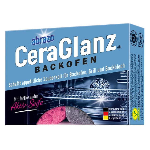 abrazo Schwämme CeraGlanz Backofen 1 x 2 Stück