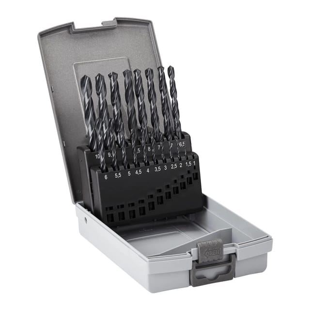 SOTECH Spiralbohrer HSS Rollgewalzt Set 19 Teilig