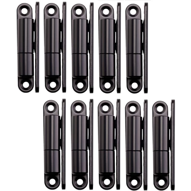 SOTECH 10 Stück Türband Aufschraubband 15 x 83 mm Schwarz