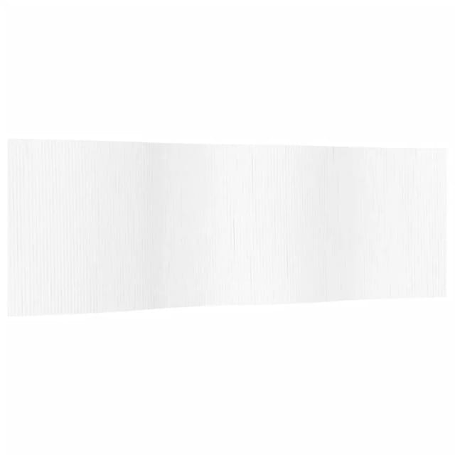 vidaXL Paravent Weiß Breite 600 cm Höhe 165 cm Bambus 377010
