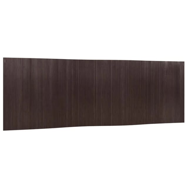 vidaXL Paravent Dunkelbraun Breite 600 cm Höhe 165 cm Bambus 377009
