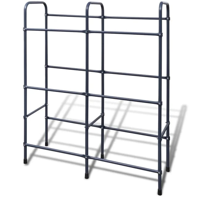 vidaXL Stahlregal für 6 Kisten 240971